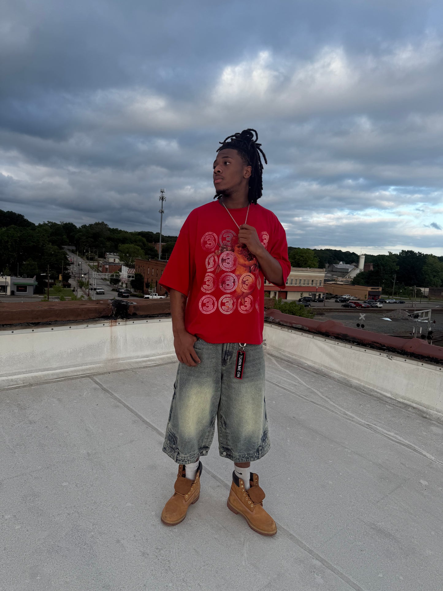 RED BABY ANGEL TEE