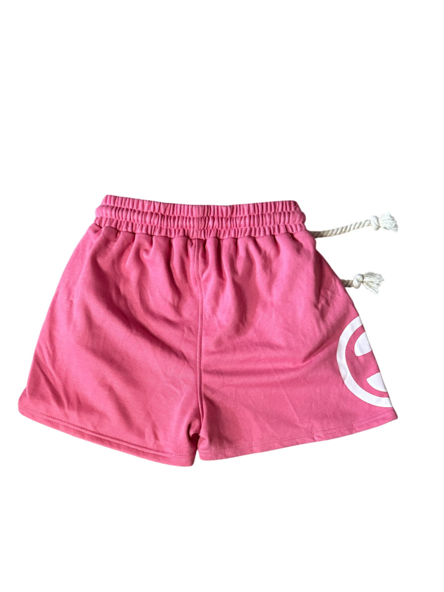 Pink mini shorts