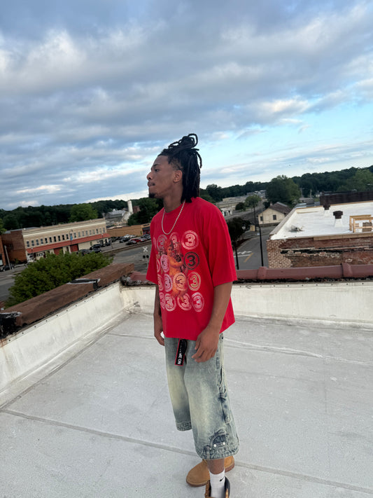 RED BABY ANGEL TEE