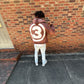"Brown" V1 Cropped Acid Wash Hoodie