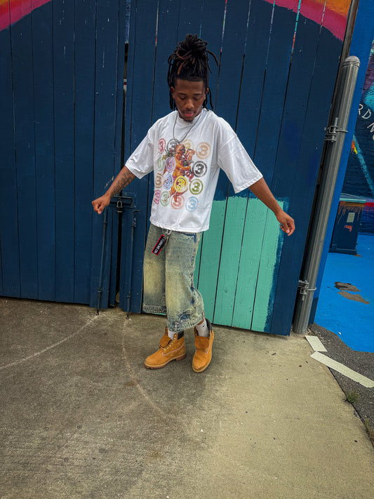 WHITE BABY ANGEL TEE