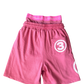 Pink double-waist shorts