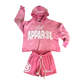 Pink mini short set